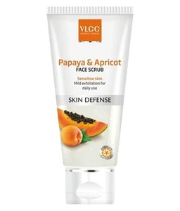 VLCC Papaya & Apricot Scrub make your skin healthy and soft size 80 gm - Picture 1 of 1