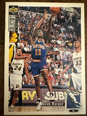 Derek Harper 1994-95 Upper Deck #99 New York Knicks Foto 1 de 2