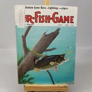 Revista de juegos de piel de pescado junio de 1982 artículos decoración publicitaria - Imagen 1 de 3