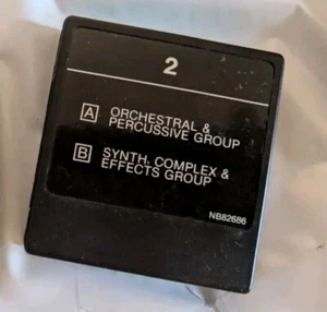 Yamaha DX7 Voice Rom Data Cartridge #2. - Picture 1 of 3