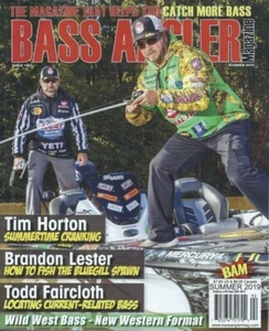 BASS ANGLER Summer 2019 THE FISHING MAGAZINE THAT HELPS YOU CATCH MORE BASS New! - Imagen 1 de 4