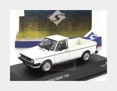 1:43 SOLIDO Volkswagen Caddy Pick-Up 1982 White SL4312301 - Immagine 1 di 2