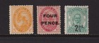 Tonga - 3 early unused stamps - cat. $ 36.50