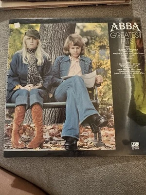 ABBA Greatest Hits Vinyl LP Record Album 1976 Atlantic Records SD 19114 - Image 1 of 2