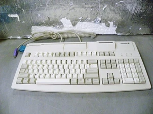 Cherry Core Plus Keyboard White POS Card Reader G81-8016LQNUS Open Box Tested - Picture 1 of 8