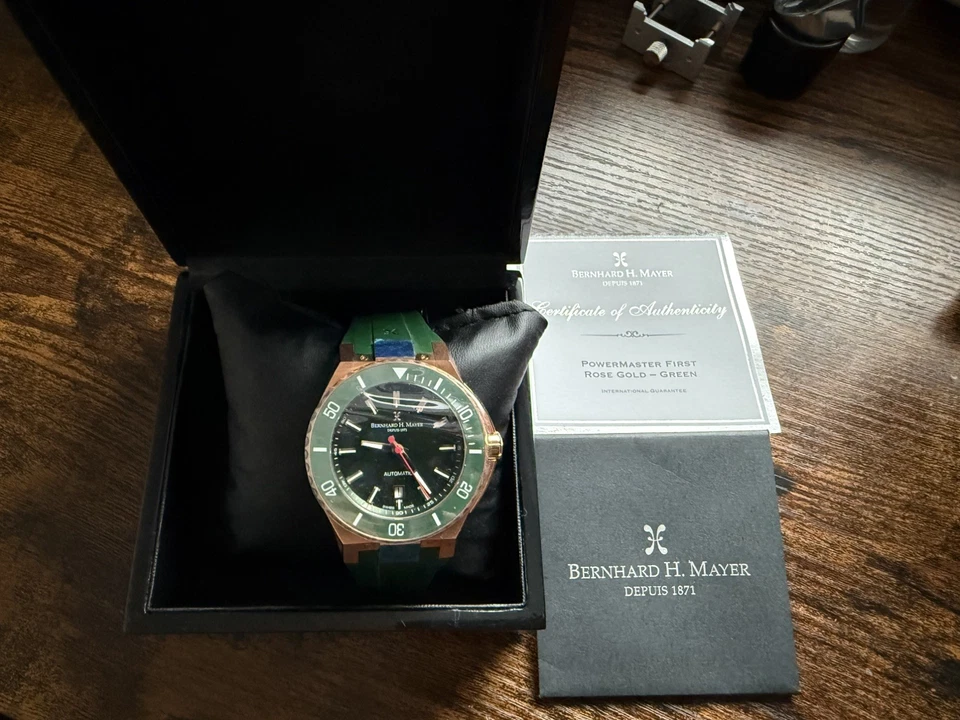 Reloj Automático Bernhard H. Mayer PowerMaster Suizo eta 2824 Edición Limitada Foto 1 de 4