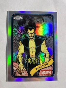 2025 Topps Chrome Marvel Namor 12 Refractor - Picture 1 of 2
