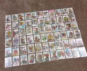Schöner kompletter 66er Satz 1970 ODDER ODD ROD STICKER KARTE DONRUSS - Bild 1 von 17