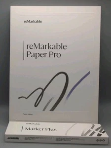 New Remarkable Paper Pro Color Model 11.8" Bundle with Marker Plus Pen Stylus - Picture 1 of 2