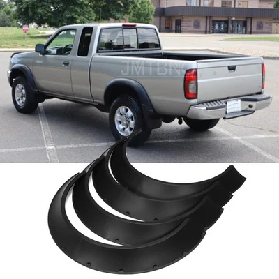 Guardabarros extra anchos mate mate para Nissan Frontier 4X guardabarros llamaradas guardabarros Foto 1 de 4