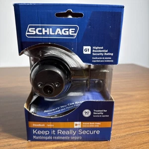Serratura porta Schlage catenaccio doppia chiave B62N V 716 bronzo invecchiato - Foto 1 di 13