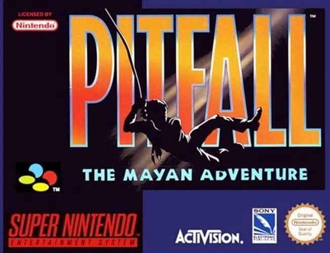 Pitfall the Mayan Adventure - SNES Super Nintendo NES Action Video Game Boxed - Image 1 of 1
