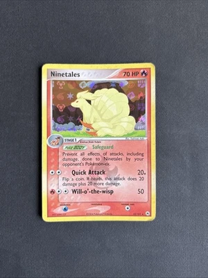 Pokémon TCG Ninetales EX Hidden Legends 22/101 Reverse Holo Rare 2004 - MP+ - Image 1 of 4