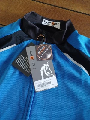 Funkier Jersey Firenze Active Size Meduim UV Protection Cycling Shirt - Image 1 of 4