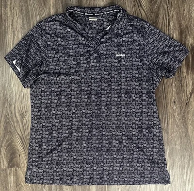 Women’s Wendy’s Logo Employee Purple Performance Polo Shirt - Size XL - Image 1 of 4