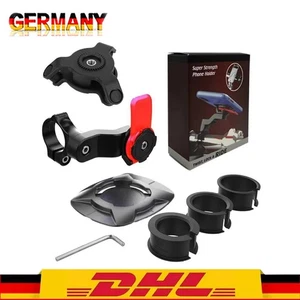 Supporto Moto Scooter Supporto Cellulare Supporto Cellulare Quad-Lock Bici Bicicletta - Foto 1 di 10