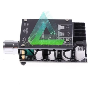 NEW 2x100W TPA3116 Bluetooth 5.0 High power Amplifier Board Adjustable Button - Picture 1 of 4