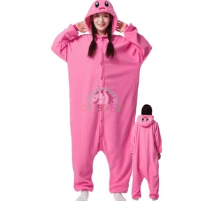 Adult Kirby Pajamas size XL. Animal Cosplay Homewear Costume Sleepwear for Wome - Picture 1 of 1