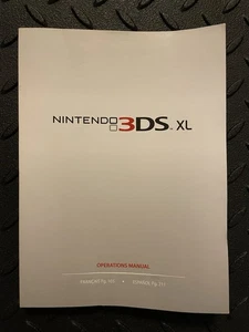 Nintendo 3DS XL Bedienungsanleitung - gebraucht - nur Anleitung - Bild 1 von 2