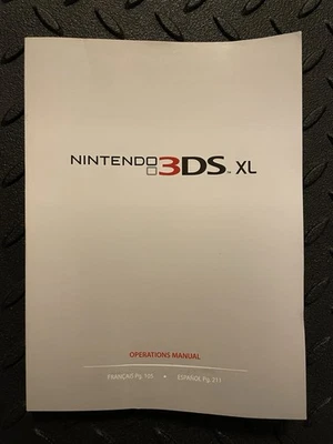 Nintendo 3DS XL - Usado - Solo manual Foto 1 de 2