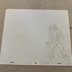 MOTU He Man Animation Art - Original Produktionszeichnung Hordak und Wichtel - Bild 1 von 4