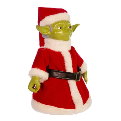 Kurt S. Adler Star Wars Yoda Baumspitze Treetopper Dekoration zum Stellen - Bild 1 von 4