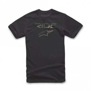 Alpinestars Ride 4.0 Tee Black Camo Military Green (690) Casual wear men T Shirt - Picture 1 of 7