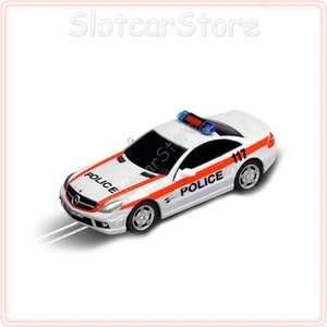 Carrera GO 61223 AMG Mercedes SL 63 "Swiss Police" (Blaulicht) 1:43 Auto Plus - Bild 1 von 1