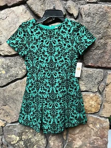 GB Gianni Bini Girls Burnout Velvet Pleated Evening Party Dress Sz 10 NWT$59 - Picture 1 of 3