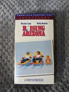 Raising Arizona VHS Comedy Nicolas Cage Holly Hunter Coen Brothers CBS Fox Video - Picture 1 of 3