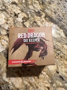 Caja de botín exclusiva 2018 con soporte para dados RED DRAGON DIE KUNGEONS & DRAGONS - Imagen 1 de 2