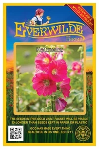 200 Stechpalmen Wildblumensamen - Everwilde Farms Mylar Samen Paket - Bild 1 von 4