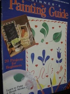 Plaid Beginner's Painting Guide Painting Book-Fruit/Vegetables/Leaves/Faces/Back - Picture 1 of 1