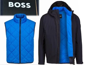 Hugo Boss Men's Jacket Size L 3-1 HB21 T2P - Imagen 1 de 19