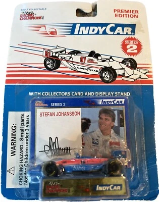 Racing Champions Premier Edition Indy Car Series Stefan Johansson NEW 1/64 Scale - Image 1 of 3