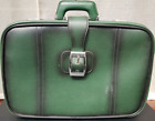 Vintage Suitcase Hand Luggage Retro Green Travel Luggage 49x33x16cm