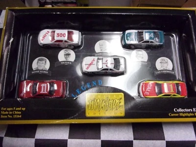 Lungo i Binari Edizione Limitata Nascar Leggenda Serie Collezionisti 5 Auto Set - Immagine 1 di 4