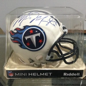 Minicasco autografiado de los Tennessee Titans firmado por Marcus Mariota - Imagen 1 de 8