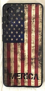 For Galaxy S21 / S30 Back Impact Case American Flag - Picture 1 of 2