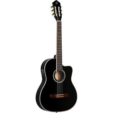 Ortega Guitars Family Pro Full-Size Left-Handed Guitar Natural (RCE145BK) for sale