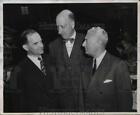 1951 Press Photo Chairman Irving Olds, C. Jared Ingersoll and Robert Smith