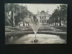 CPA MONTE-CARLO - Fontaine et Jardins du Casino - Imagen 1 de 2