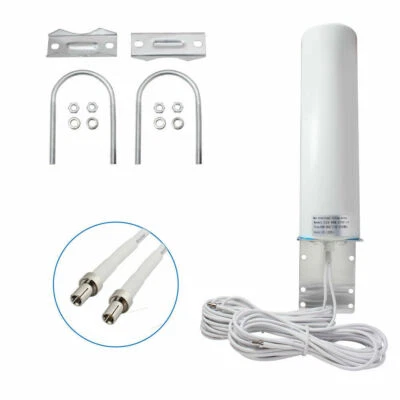 High Gain 10-12dBi External Dual TS9 3G 4G LTE Bracket Mount Long Range Antenna - Image 1 of 4
