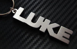 Llavero LUKE Llavero Acero Inoxidable Nombre Regalo - Imagen 1 de 1