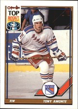 1991-92 (RANGERS) O-Pee-Chee #26 Tony Amonte Rookie
