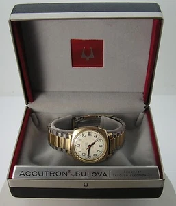 Accutron Railroad Approved Uhr 1976 mit Box Stimmgabel läuft gut Datum 2192 - Bild 1 von 14