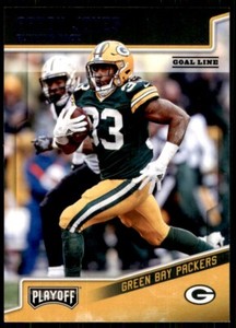 2018 Panini Playoff Goal Line Aaron Jones Green Bay Packers #70