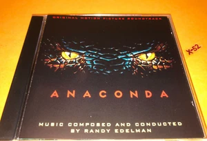 Anaconda CD soundtrack Randy Edelman score Jennifer Lopez Ice Cube Made Germany - Imagen 1 de 4