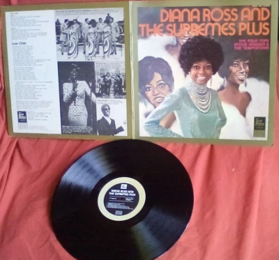 1 X LP RECORD DIANA ROSS & THE SUPREMES PLUS - Image 1 of 3
