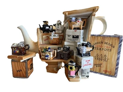 Paul Cardew Teapot Pots Of Distinction Large Limited Edition Signed MINT Rare ￼ - Image 1 of 4